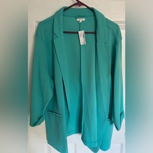 Turquoise NWT Business jacket, Size 3x from Maurices
